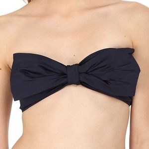 kate spade Swim - NWOT Kate Spade Georgica Bow front bandeau top kate spade Swim - NWOT Kate Spade Georgica Bow front bandeau top
